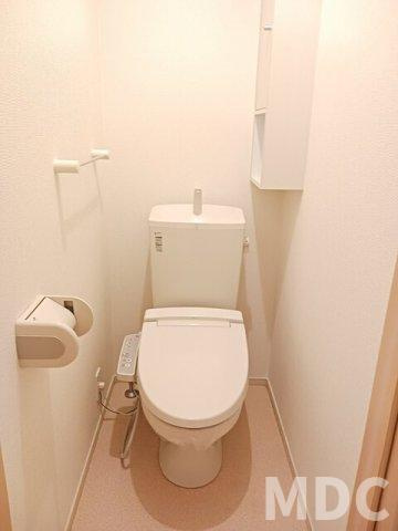 吉野川市鴨島町喜来のアパートのトイレ
