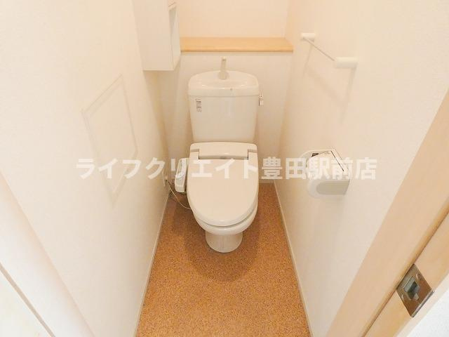 アルコバレーノのトイレ