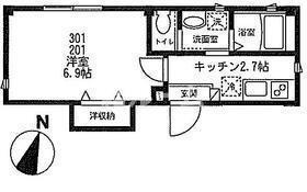 板橋区大和町の賃貸マンションの間取り