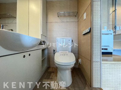 【トイレ】 | カスタリア中延 | 落ち着いた色調のトイレです