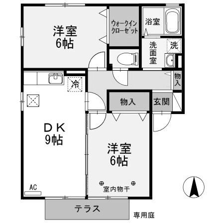 【間取り】 | エクセラン　Ｂ