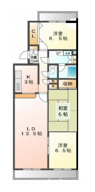 エポック・サワの間取り