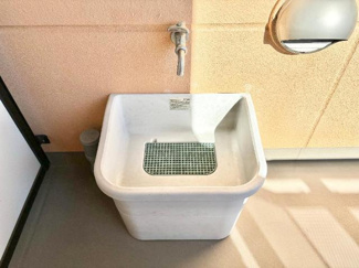 【設備】 | アンジュ城北 | ベランダ水栓（イメージ）