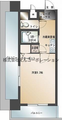【間取り】 | エンクレスト博多駅南