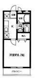 川崎市中原区今井上町のアパートの画像