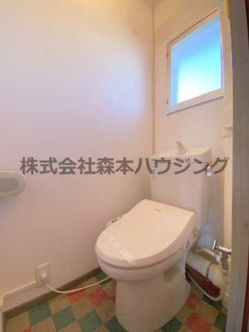【トイレ】 | 　中宮第4住宅74号棟 | 落ち着いたトイレです