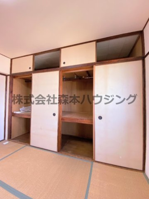 【収納】 | 　中宮第4住宅74号棟 | 十分な収納スペースがあります