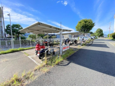 【その他共用部分】 | 　中宮第4住宅74号棟 | 駐輪場です