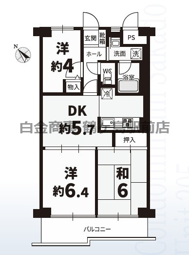 コンドミニアム坂戸の間取り