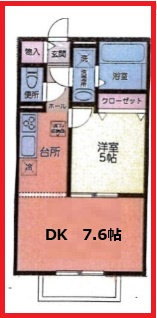 【間取り】 | ブルーデイジー西新井