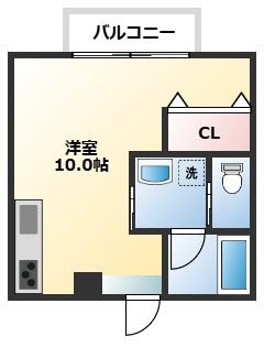 Le Gioie豊山の間取り