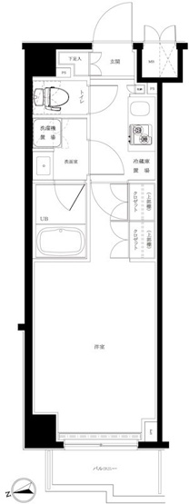 【間取り】 | ルーブル蒲田十番館