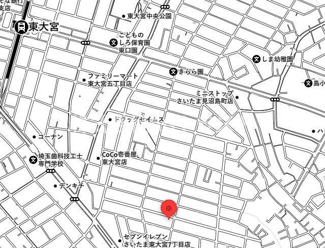 【地図】 | アークプレイス東大宮