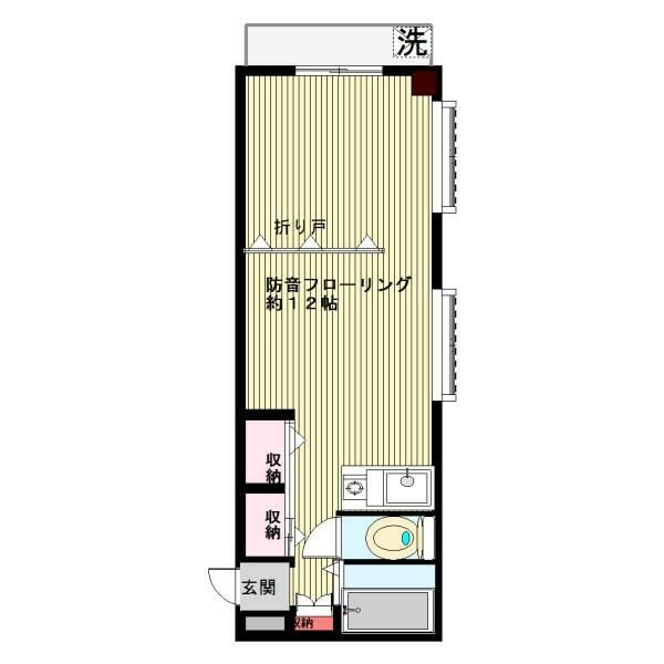 ヴィラリバーサイトの間取り