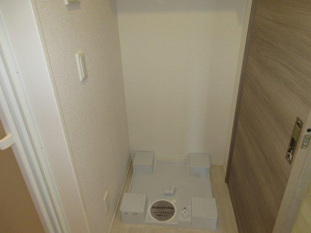 倉敷市宮前のアパートのその他|洗濯機置き場