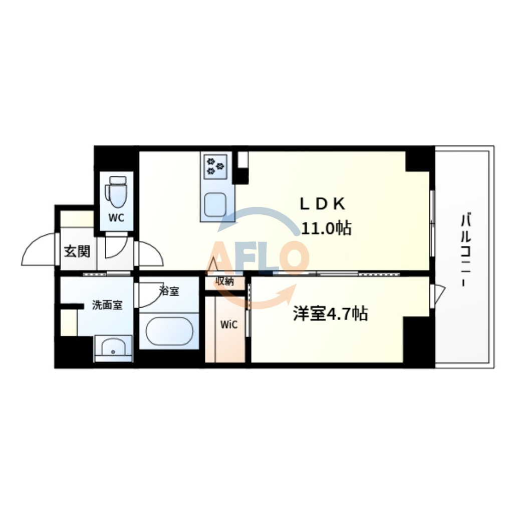 セントリヴィエ大阪梅田の間取り|セントリヴィエ大阪梅田　間取り