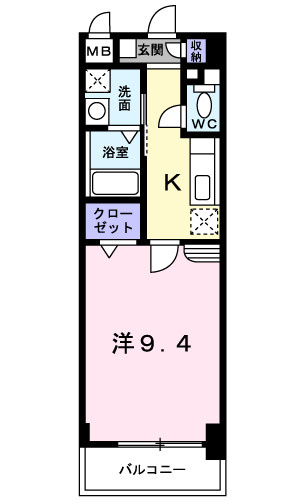 ハッピー・デンの間取り