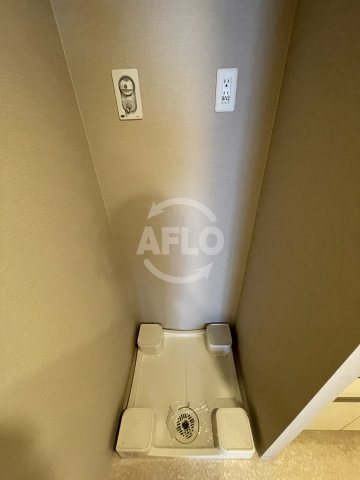 ファインフラッツ南森町の設備|ファインフラッツ南森町　洗濯機置場