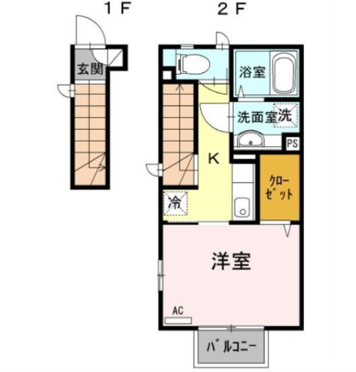 メゾン　オリビエの間取り