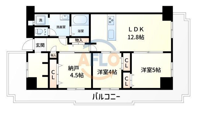 レック北梅田の間取り|レック北梅田　間取り