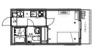【間取り】 | ＫＥＩＡＩ　ＲＥＳＩＤＥＮＣＥ　梅島 | 間取りです。