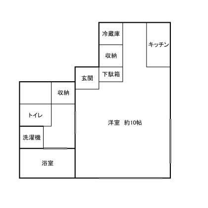 ダイヤモンドレジデンス東日暮里の間取り|間取りです。