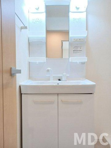 吉野川市鴨島町上浦のアパートの洗面所