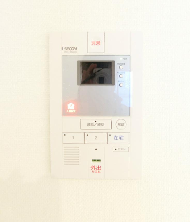 蕨市錦町４丁目の賃貸マンションのセキュリティ