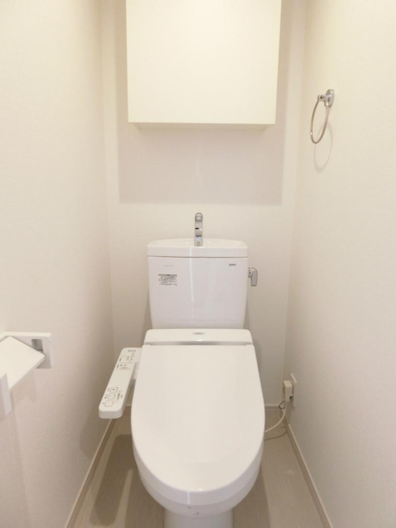 蕨市錦町４丁目の賃貸マンションのトイレ|トイレ