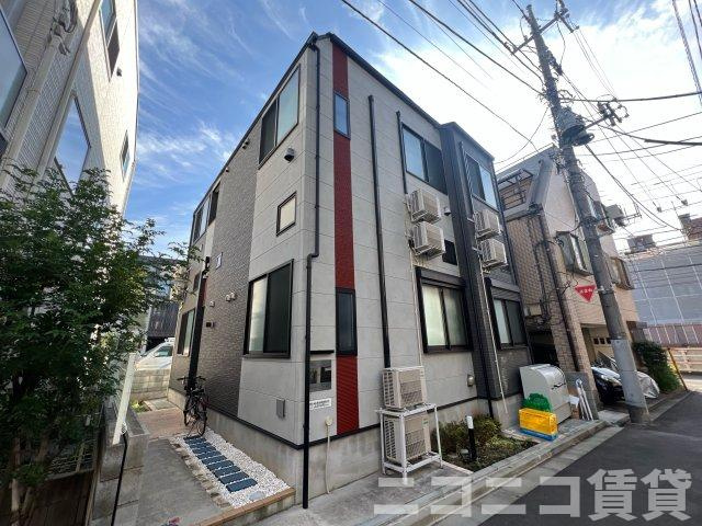 杉並区下高井戸１丁目のアパートの外観
