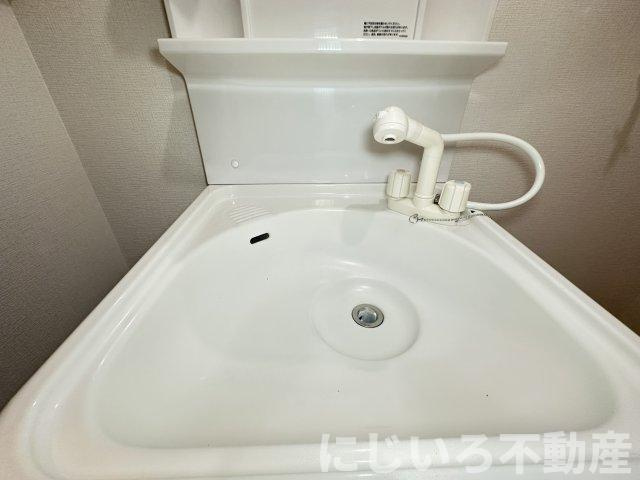 コントレイルKの洗面所