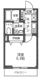 【間取り】 | テラスド代々木　Ｉ | 間取りです。