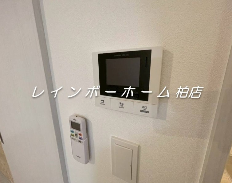 ジーメゾン柏若葉町スリール　特典：仲介手数料が無料です!!のセキュリティ|同施工。参考写真。