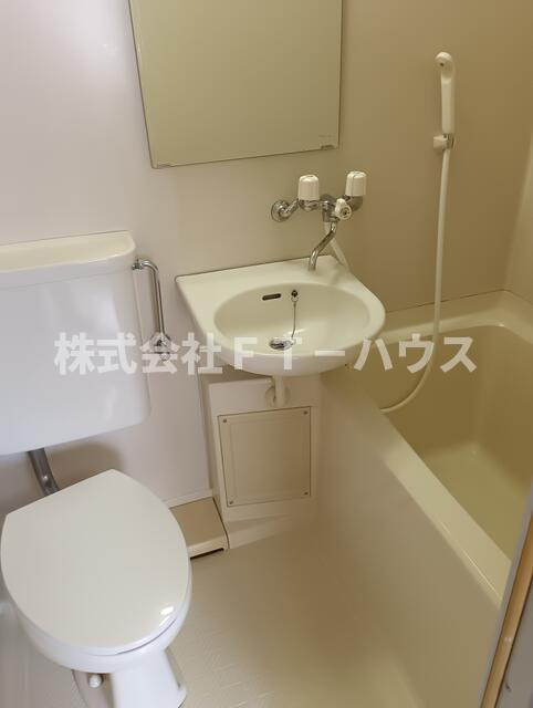 パルシオンＡＯＫＩの浴室