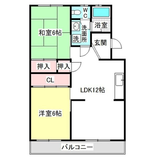 【間取り】 | 八城マンション