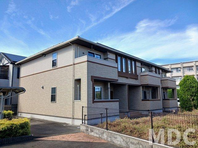 吉野川市鴨島町喜来のアパートの外観