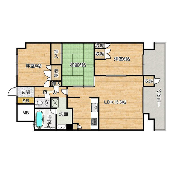 【間取り】