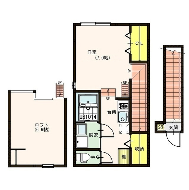 ダリアステート西新井 の間取り|間取りです。