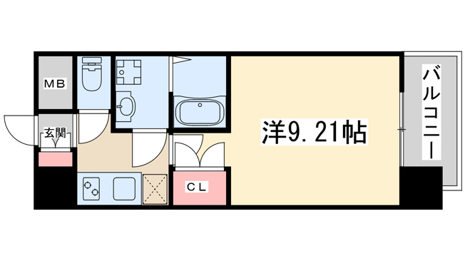 【間取り】 | WGB江坂