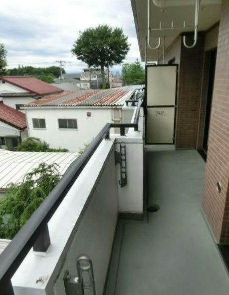 ヴァンヴェールのバルコニー|※別号室参考写真です