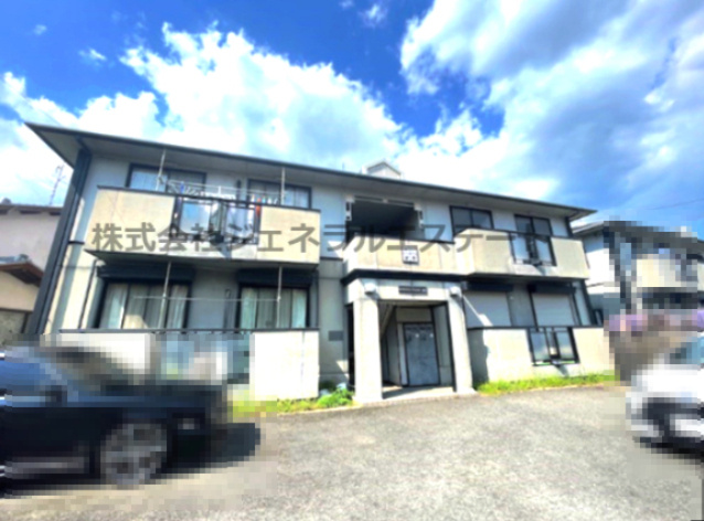 サンライズガーデンヒルズA棟の外観