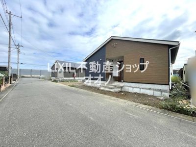 【前面道路含む現地写真】 | 加須市水深新築全2棟　2号棟