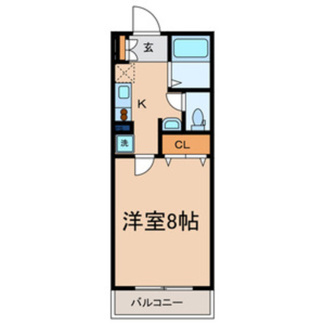 【間取り】 | アルス浜田山 | 間取りです。