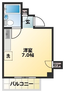 倉方ビルの間取り