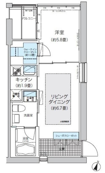 【間取り】 | ガーデニエール砧ウエスト