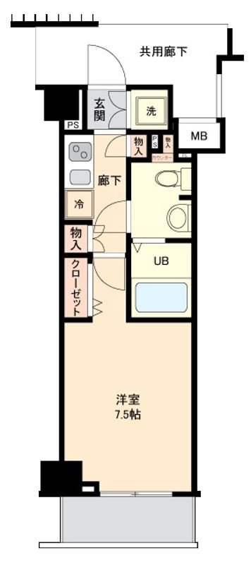 ジェノヴィア板橋本町駅前グリーンヴェールの間取り