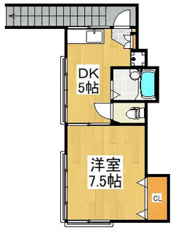【間取り】 | 第七泉荘