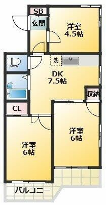 モンターニュ駒込の間取り