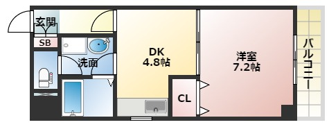 【間取り】 | エスペランス田辺