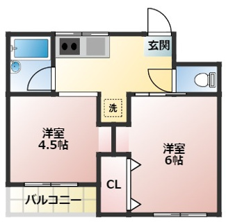 【間取り】 | レーベン舟渡